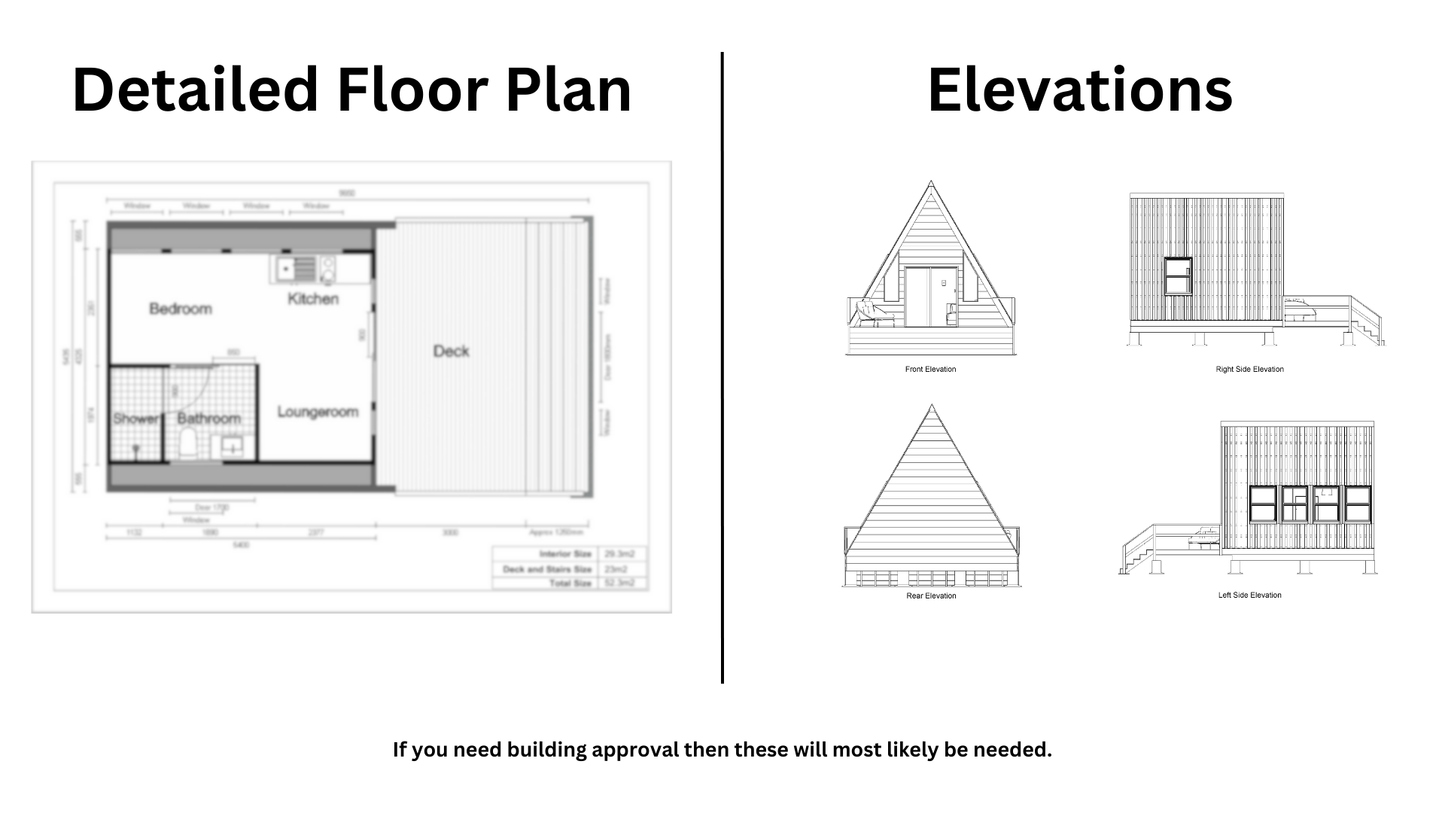 Small A-Frame Cabin - 52m2 (562 sq ft)