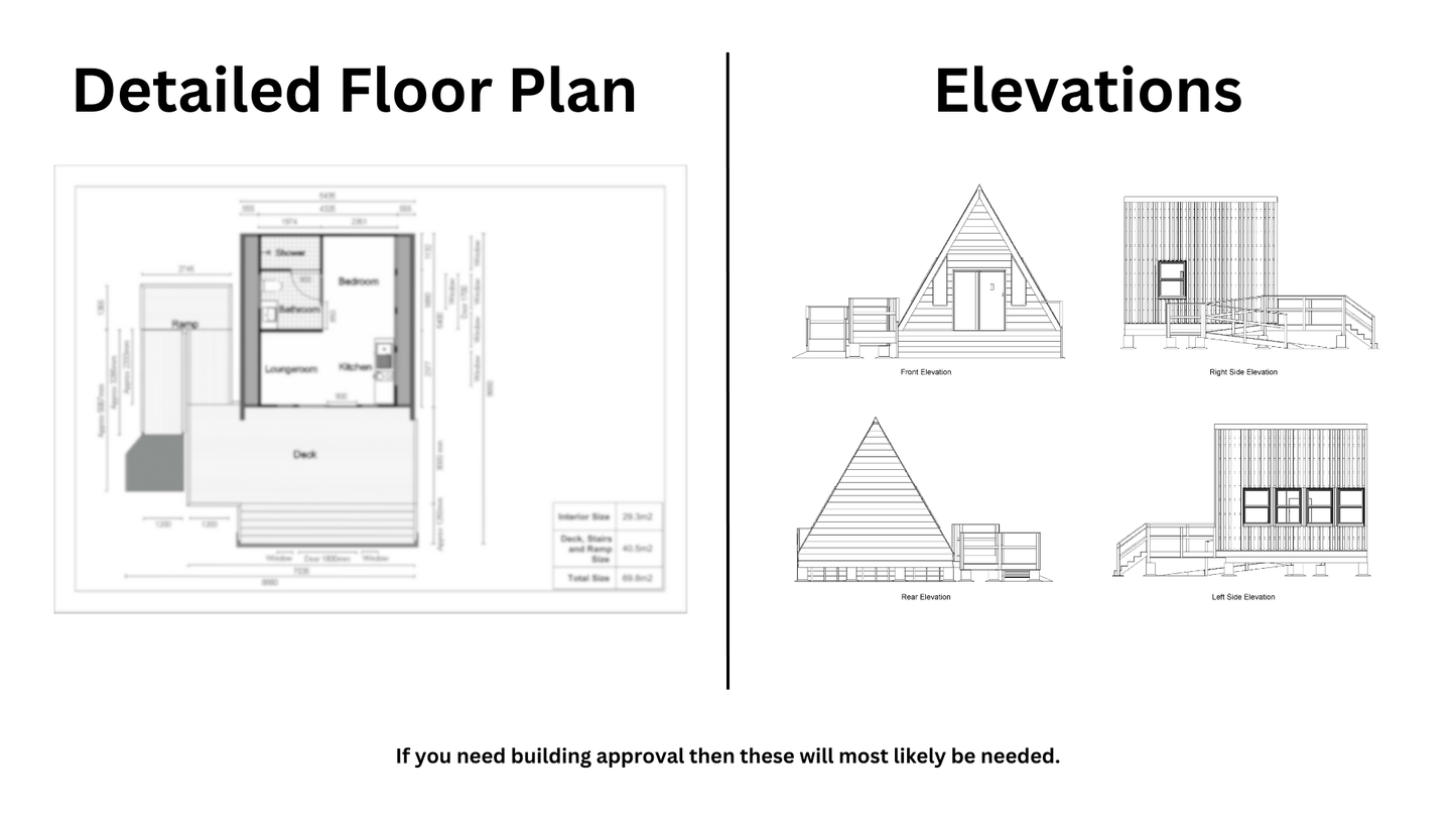 Small A-Frame Cabin - 52m2 (562 sq ft)