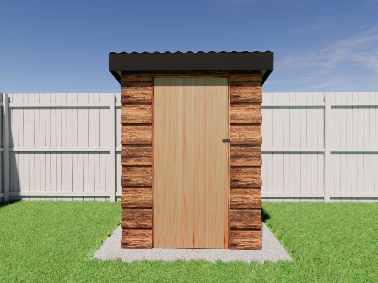 Wooden Garden Shed - Step-By-Step DIY Construction Guide and Materials List | 1.5m x 1.5m (4'11" x 4'11")