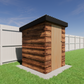 Wooden Garden Shed - Step-By-Step DIY Construction Guide and Materials List | 1.5m x 1.5m (4'11" x 4'11")