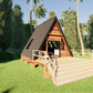 A-Frame Cabin Small - 52m2 - DIY Guide