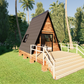 A-Frame Cabin Tiny - 34m2 - DIY Guide