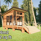 Tiny Classic Cabin - 26m2 (282 sq ft)