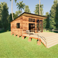 Medium Classic Cabin - 89m2 (959 sq ft)