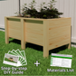 Raised Garden Bed - Step-By-Step DIY Construction Guide and Materials List || 1070mm x 570mm x 580mm (42" x 22" x 22")