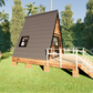 Tiny A-Frame Cabin - 34m2 (362 sq ft)