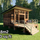 Small Classic Cabin - 38m2 (410 sq ft)